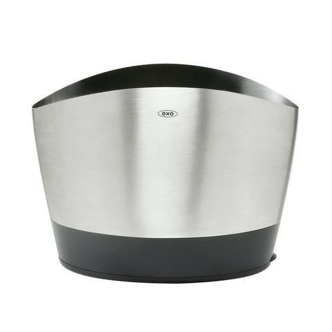 OXO Good Grips utensil holder top view shows compact footprint