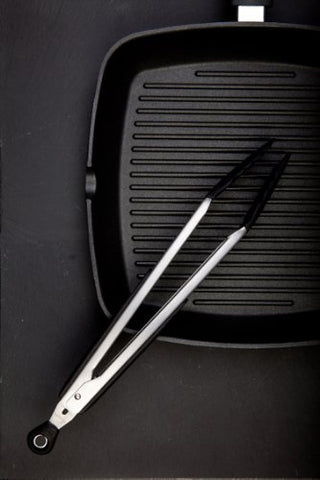 OXO Good Grips tongs are dishwasher safe for quick cleaning.