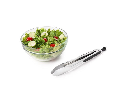 OXO Good Grips ergonomic handles provide comfortable control