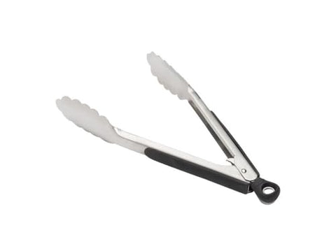 OXO Good Grips tongs perfect for flipping burgers and turning veggies