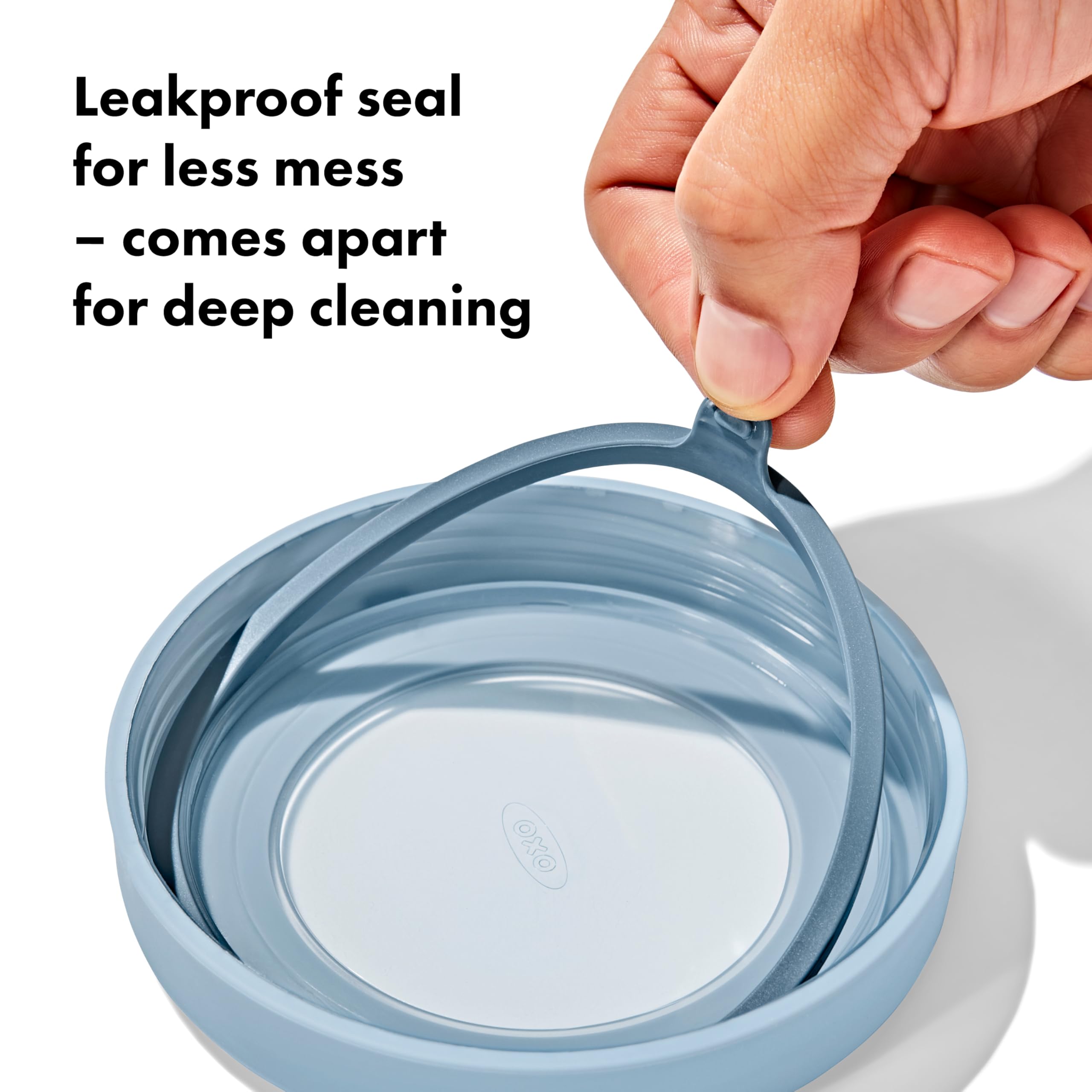 OXO Good Grips universal lids illustrate one-fit convenience across containers