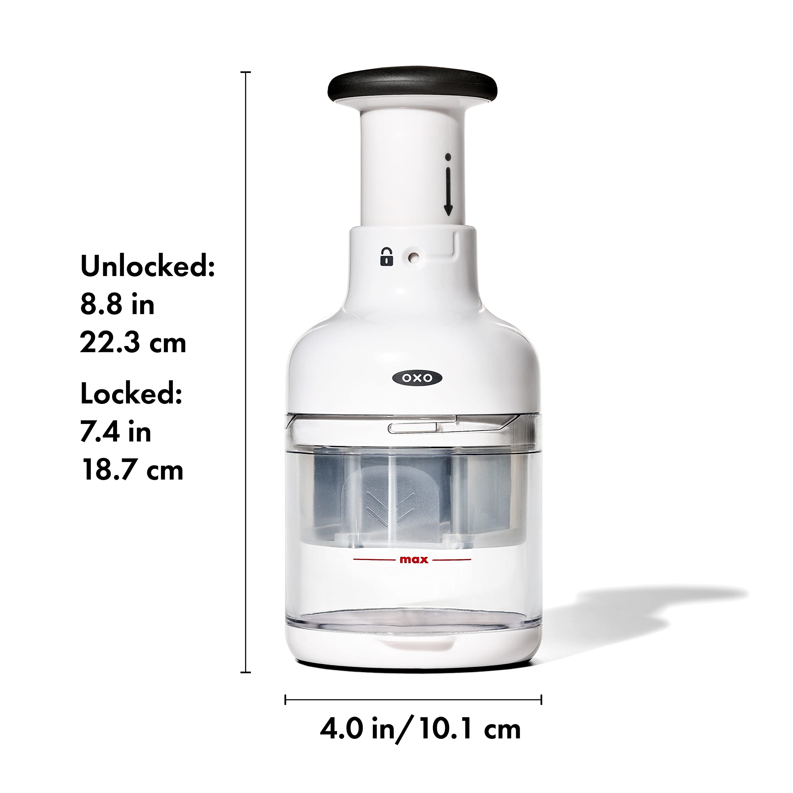 OXO Good Grips Chopper handles vegetables, herbs, nuts for quick weeknight meals