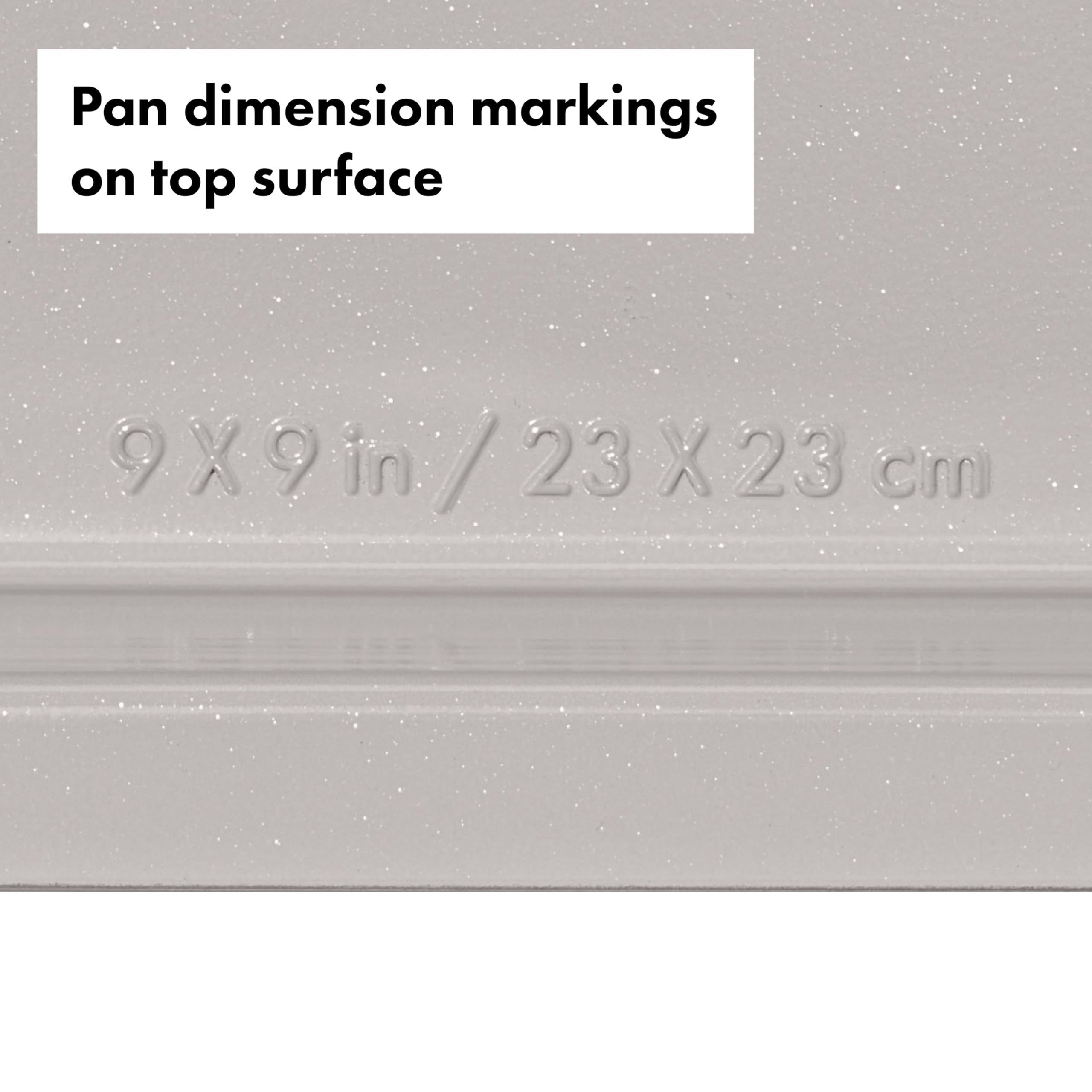 OXO Good Grips wide rims provide secure grip during handling