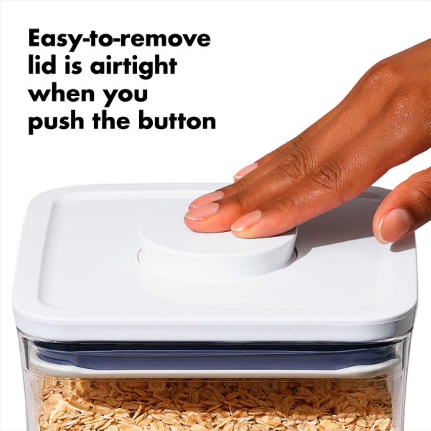 Fill line on each container guides precise measuring and filling.