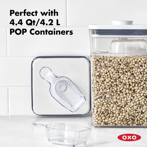 OXO POP scoop set for beans and granola simplifies prep