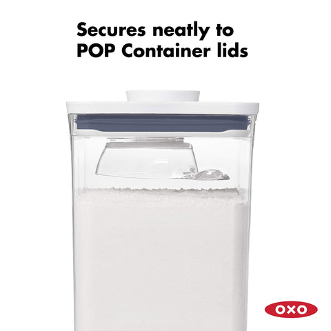 OXO POP scoop set for grains and rice enables quick portioning
