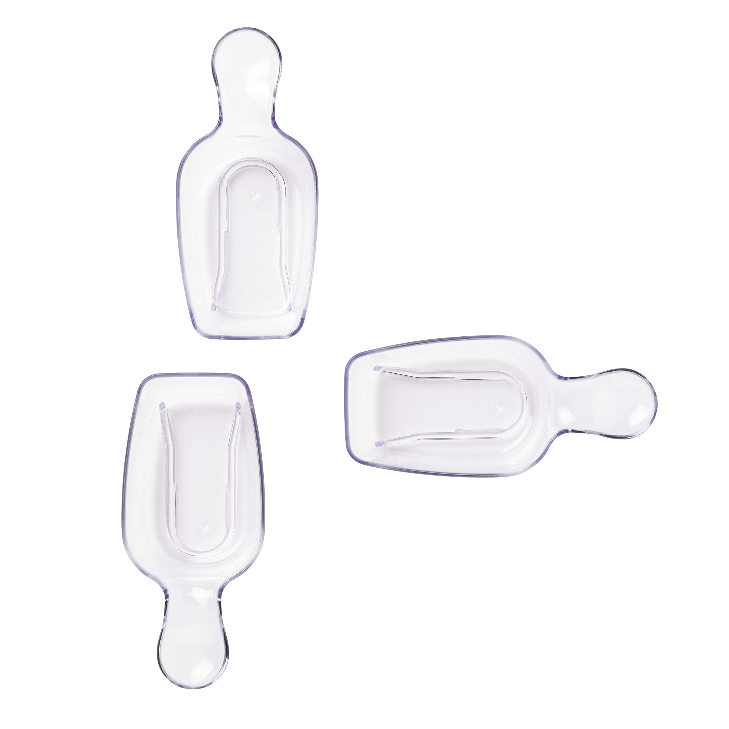 Scoop attached under POP lid saves space in the pantry