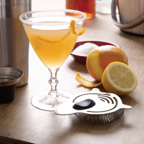 OXO SteeL compact design helps keep the bar area organized.