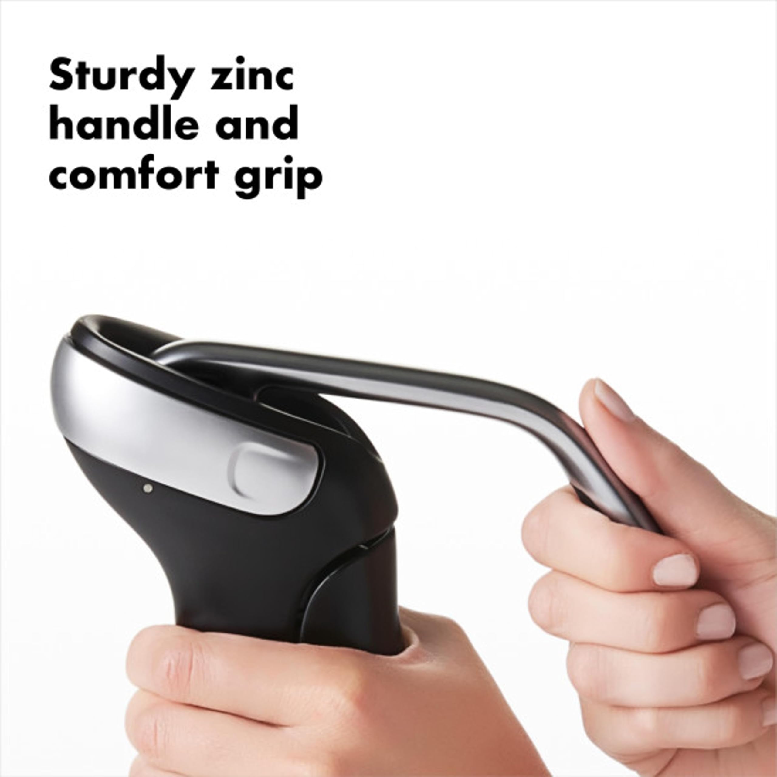 OXO Steel Corkscrew with non-stick screw gliding smoothly into cork