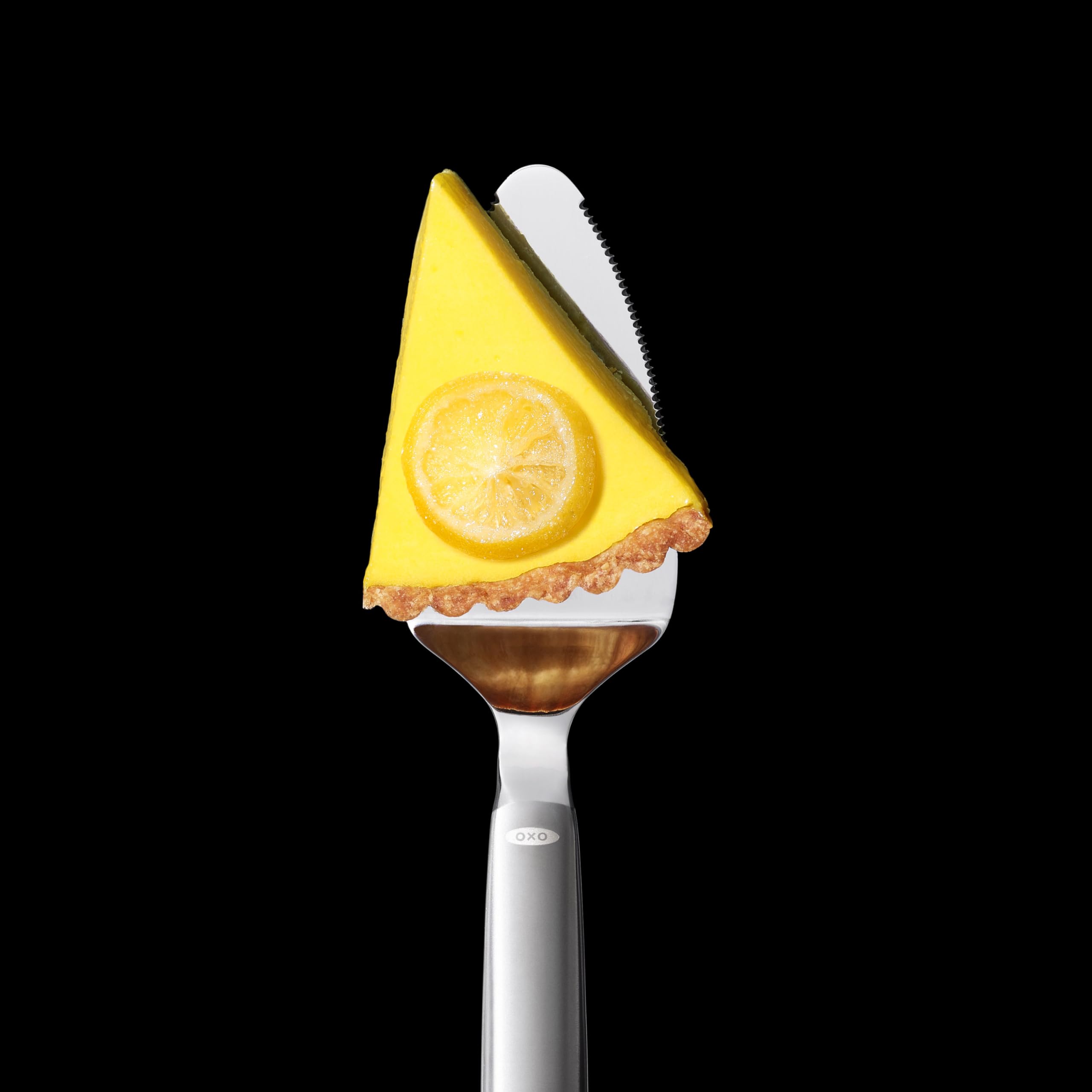OXO Steel Pie Server precise pie slice transfer from dish to plate