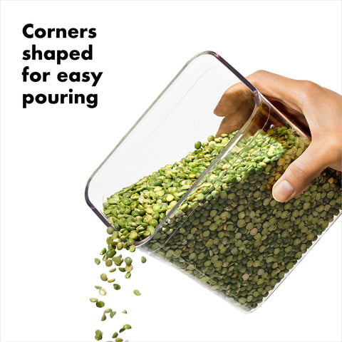 OXO POP is BPA-free and built for safe, long‑term dry storage.