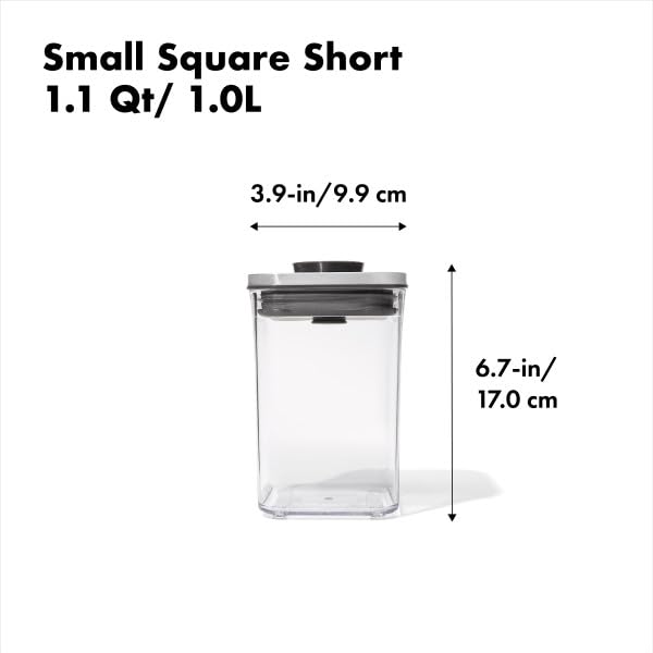 Versatile storage from sugar to flour in a sleek grey canister.