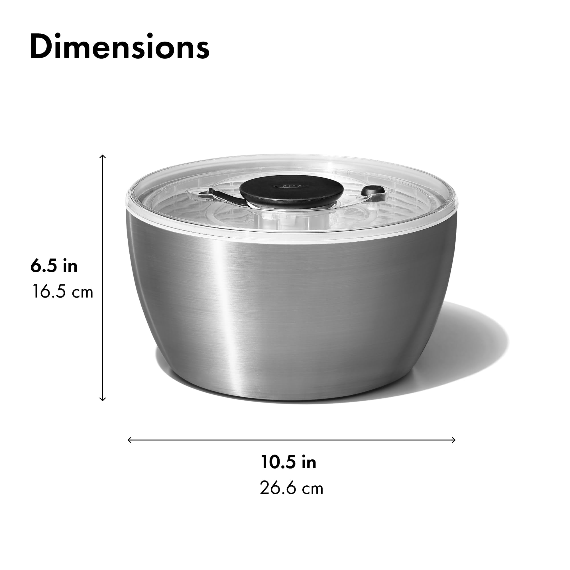 OXO lid unscrews for thorough cleaning after use.