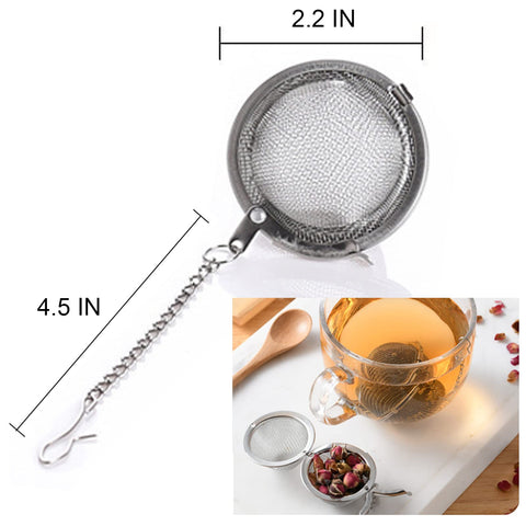 OXT 304 stainless steel tea balls demonstrate durable rust-proof construction
