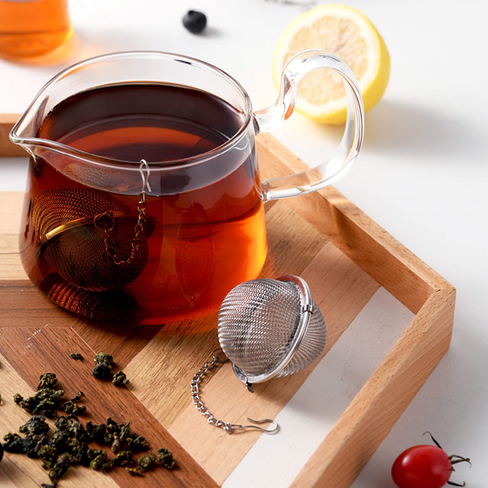OXT tea infuser with cup showcases easy hot or iced tea preparation