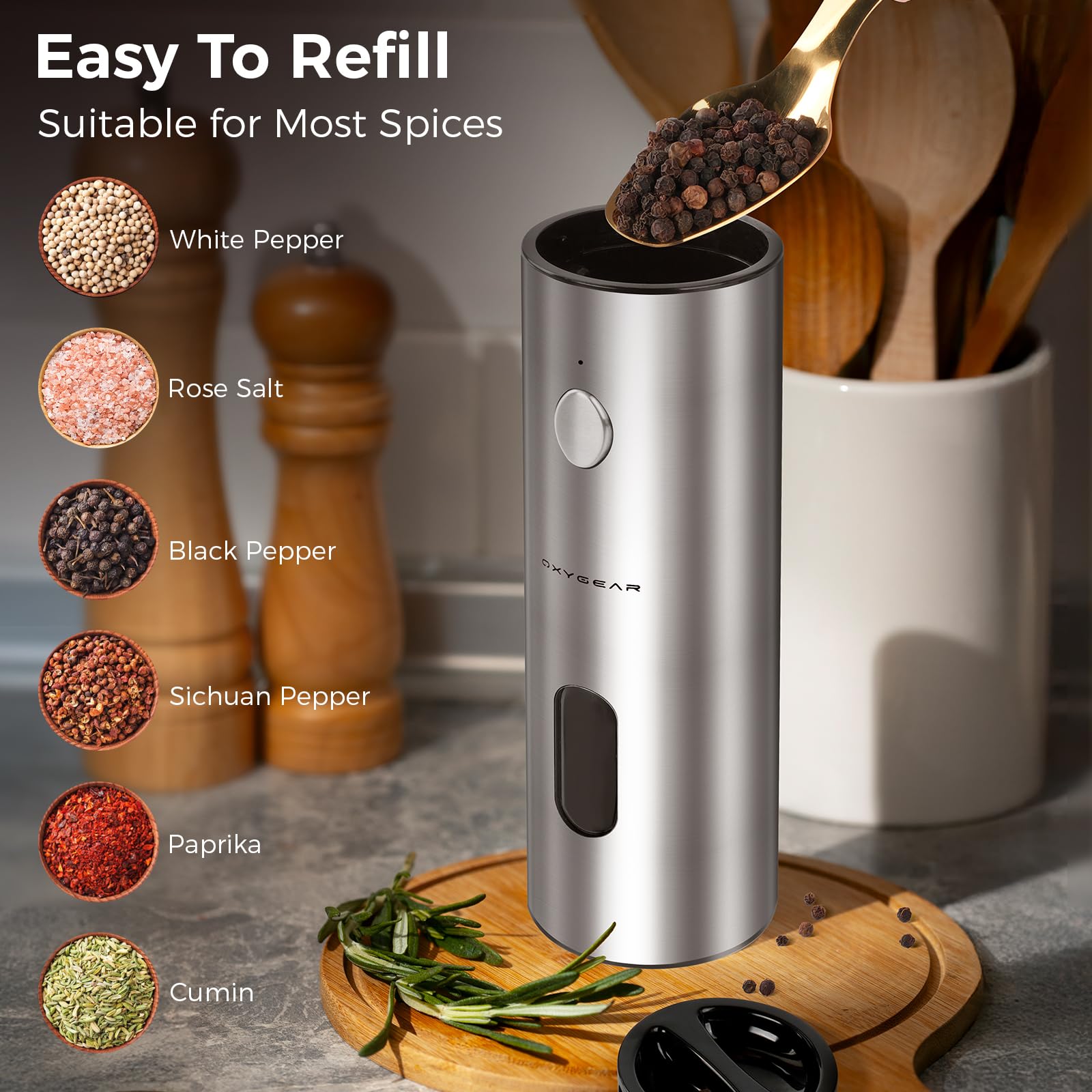 OxyGear gift-ready packaging makes a thoughtful present for food lovers.