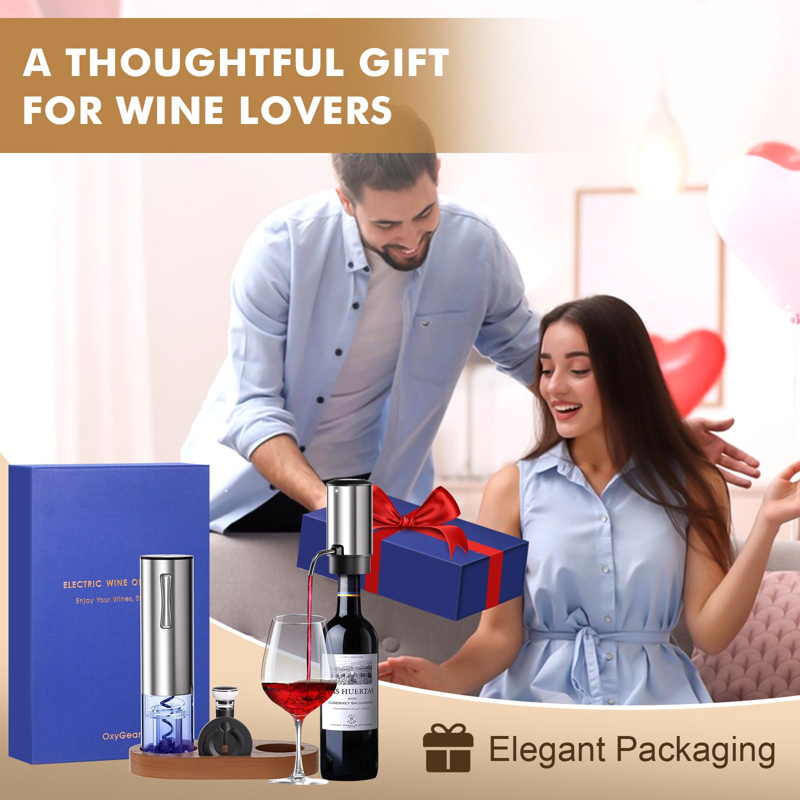 OxyGear-easy-dinner-party-setup simplifies hosting with seamless wine service.