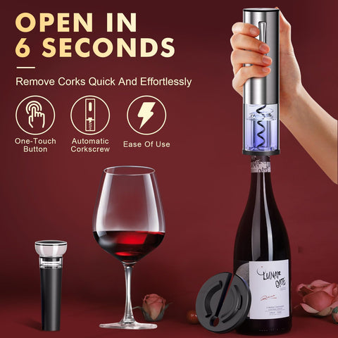 OxyGear-wine-dispenser-aerator instantly aerates to unlock aromas.