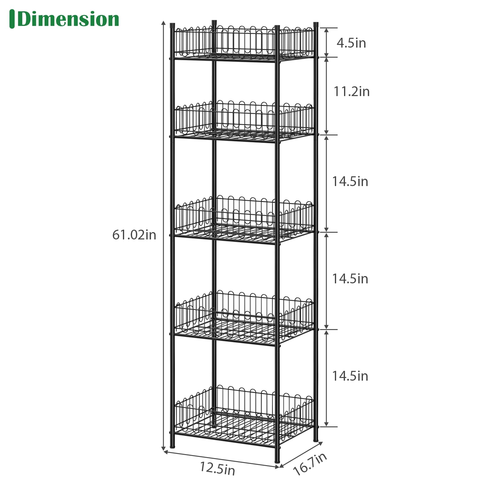 OYEAL water bottle storage stand saves space while keeping bottles within easy reach.