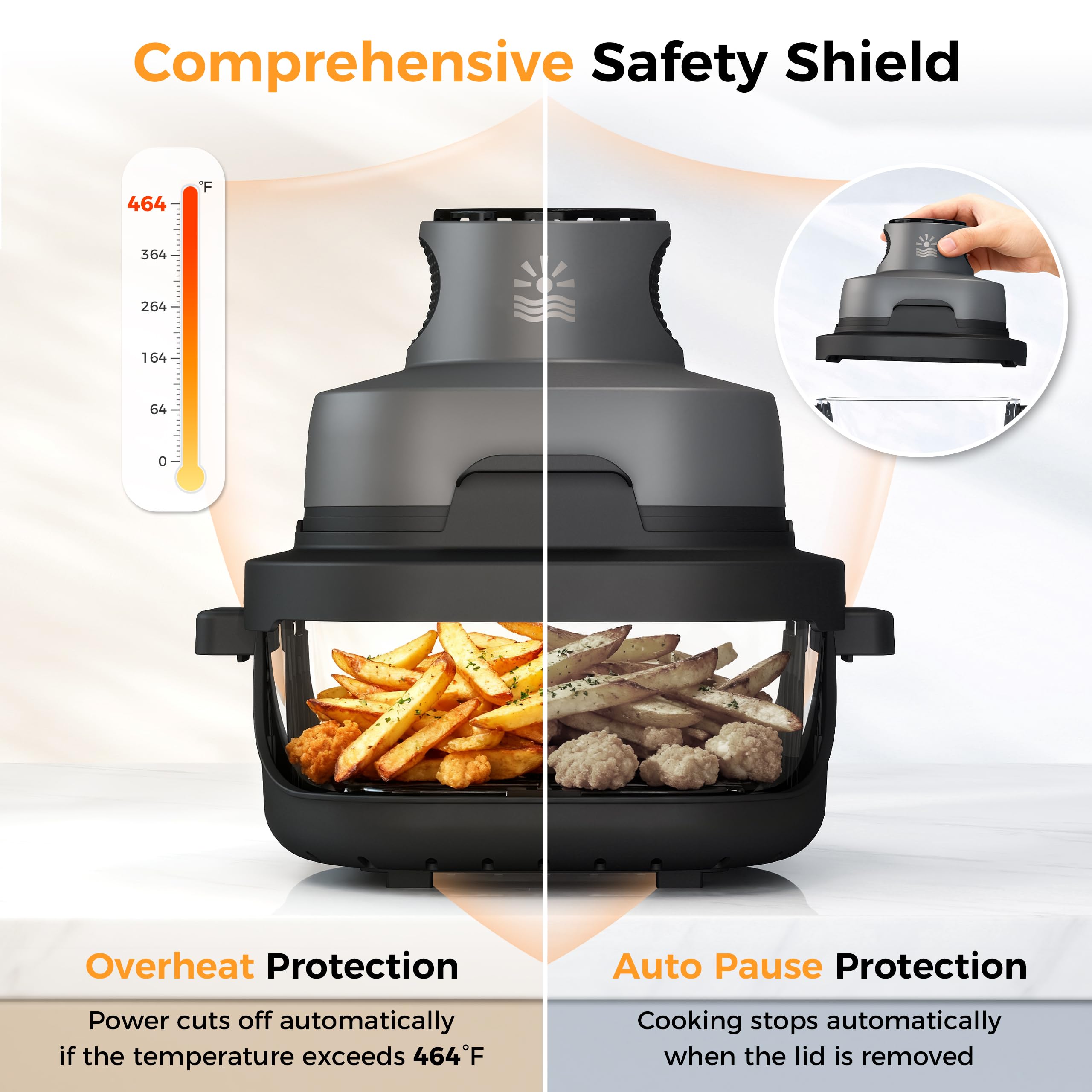 OYLUS easy-clean glass containers transition from freezer to dishwasher