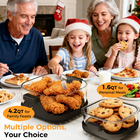 OYLUS non-toxic glass construction supports safe, coating-free cooking