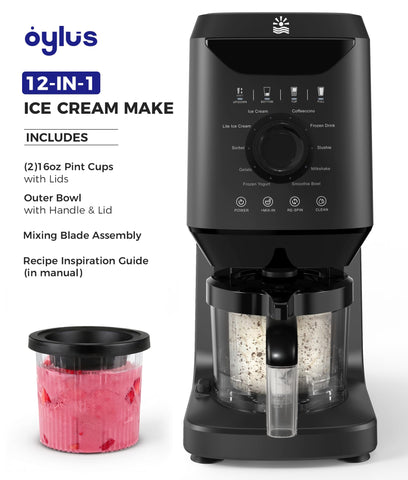 OYLUS two-layer dessert capability for dual flavor experience.