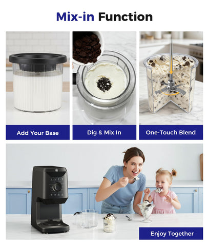 OYLUS two-pint containers for sharing treats at home or office.
