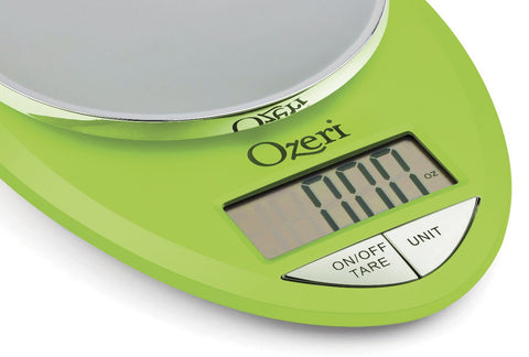Ozeri Pro long battery life with 3-minute auto-off for convenient use.
