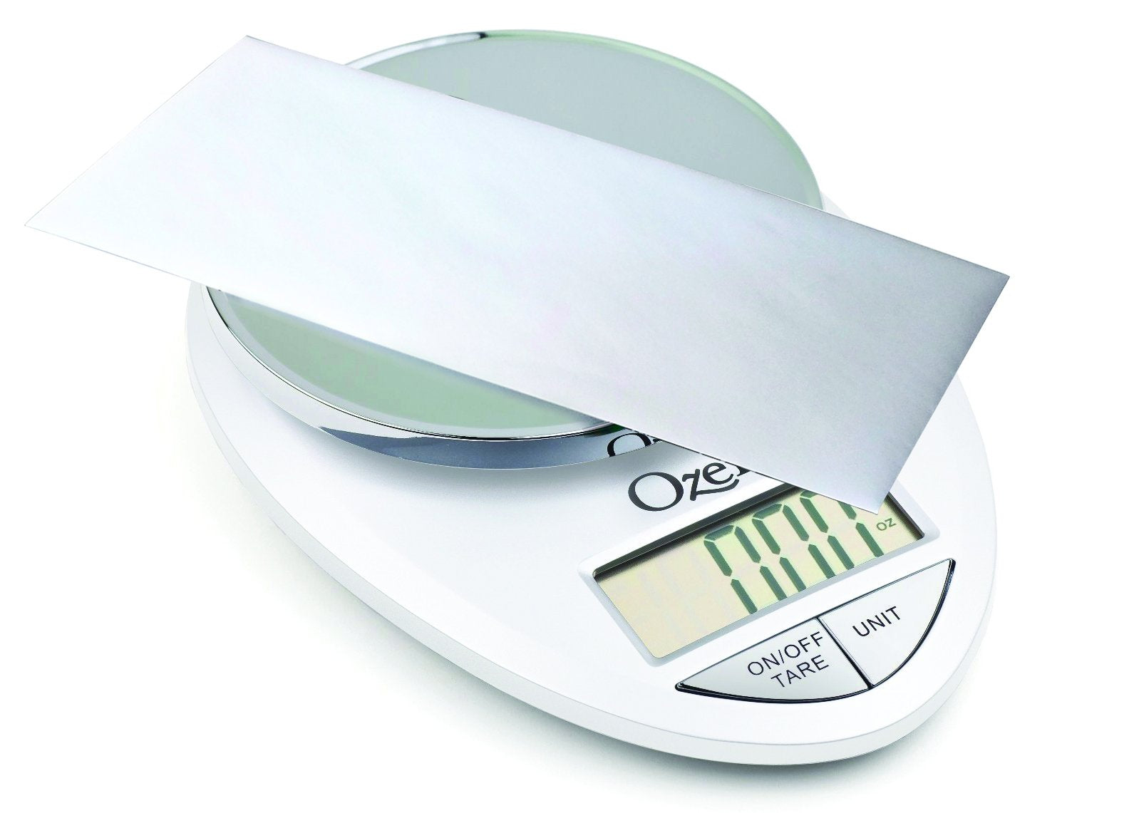 Ozeri Pro Digital Scale ships with batteries included for immediate use.