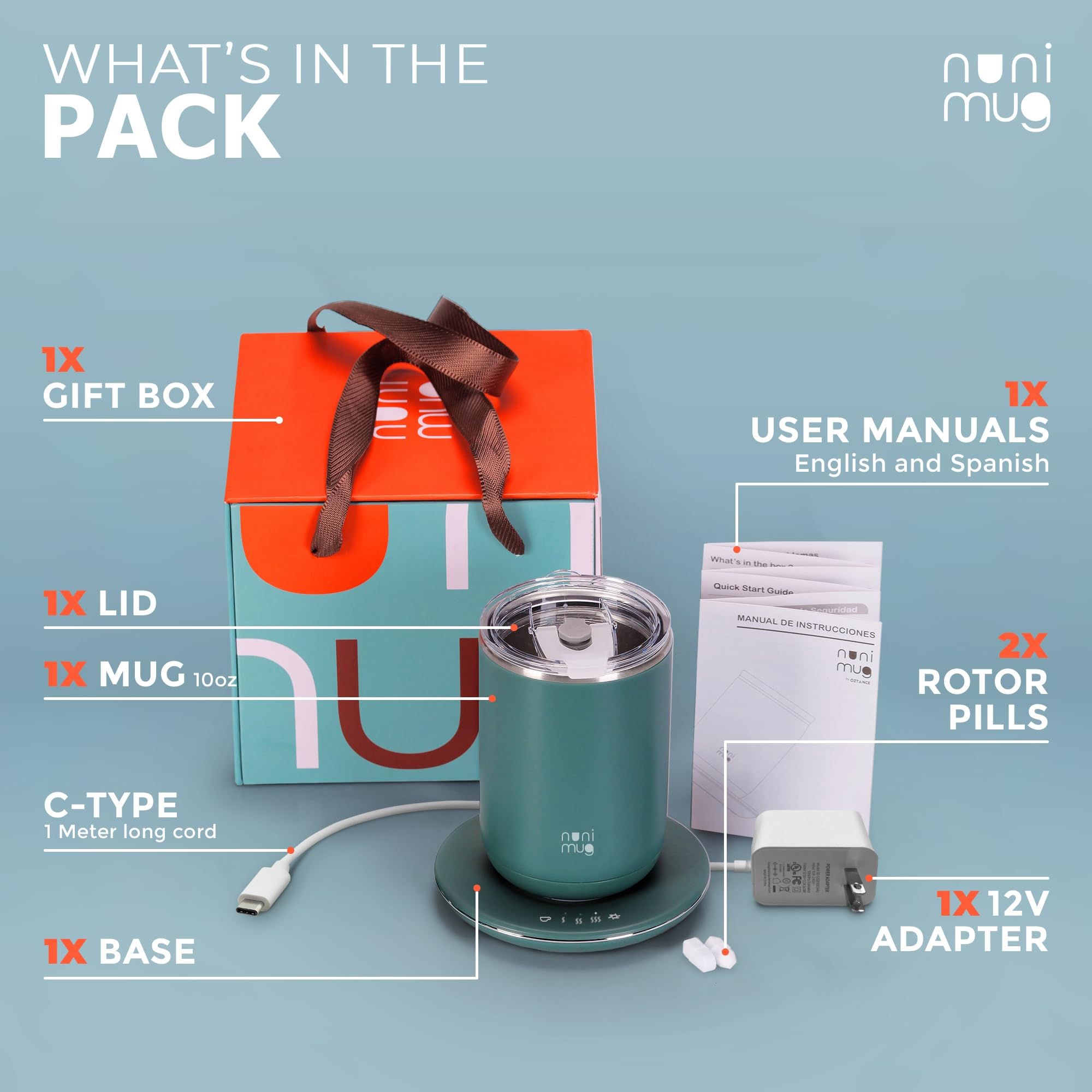 OZTANCE gift box packaging makes it a ready-to-gift mug.