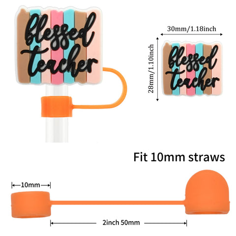 Pabucle plastic-glass-straws compatible covers help protect and personalize any drink.