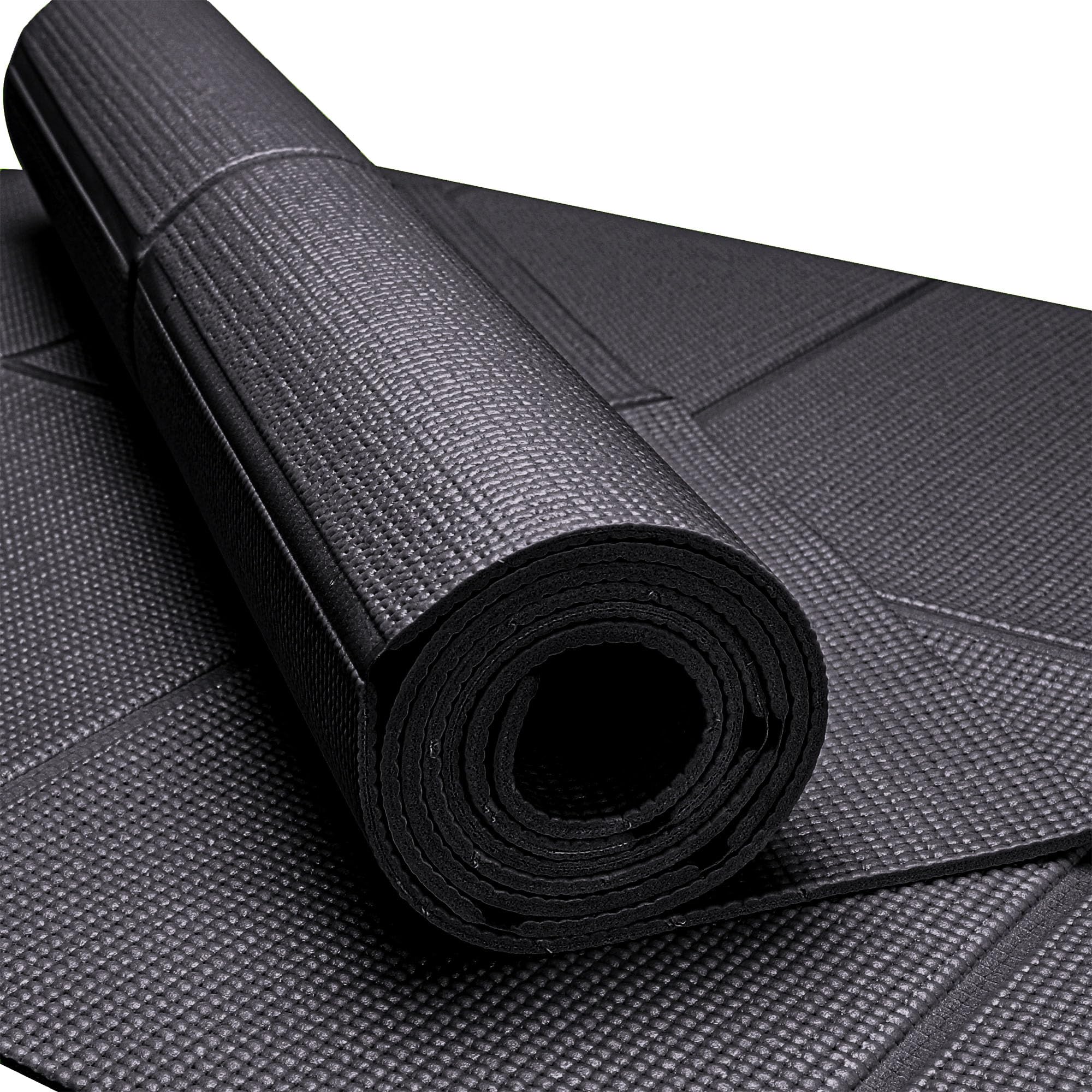 PaBUSIOr black shelf liner 5mm anti-slip close-up reduces shifting in cabinets