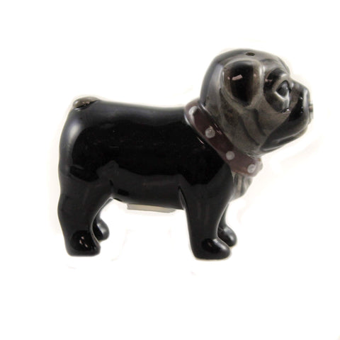 Pacific Giftware Little Love Pugs salt and pepper set enhances kitchen decor with functional charm.