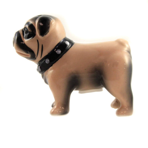 Pacific Giftware Little Love Pugs kissing shakers add cute flair to any dining occasion.