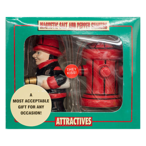 Magnetic ceramic shakers by Pacific Giftware for home use or cafe tables.