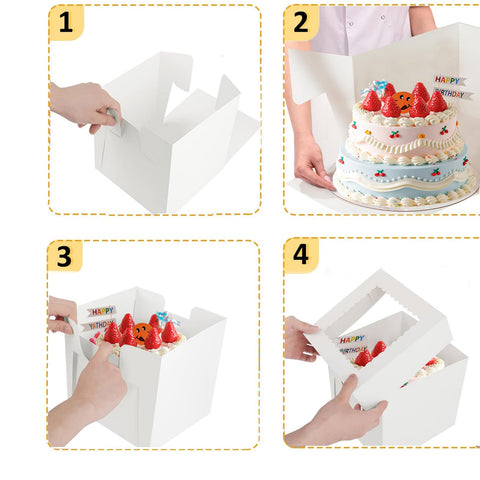 Packpal professional-look cake box elevates bakery presentations.