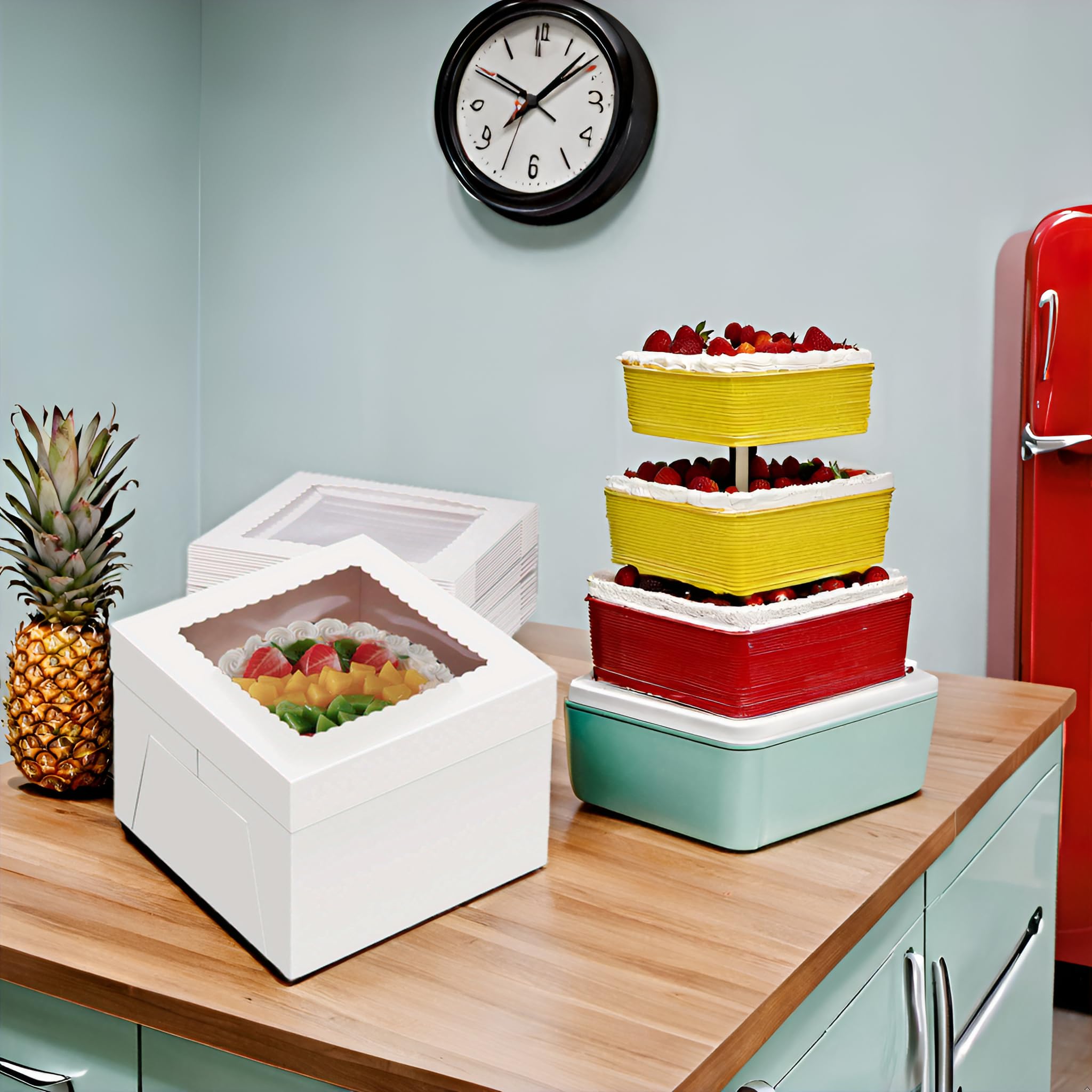 Packpal transport-friendly cake box ensures secure deliveries.