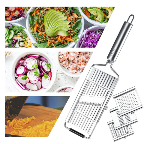 Paddsun handheld grater shows ergonomic handle for comfortable grip during prep.