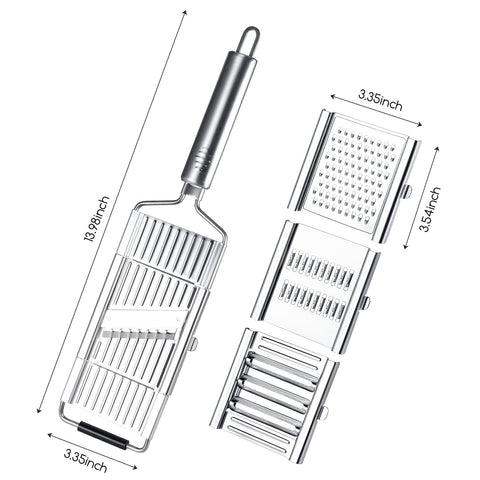 Paddsun grater zester blade for citrus and ginger zest.