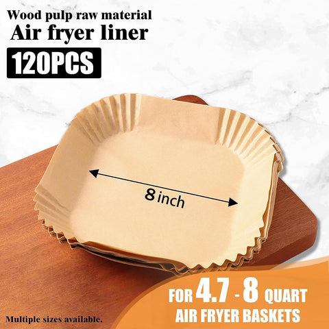 Liners placed in microwave, toaster oven, and air fryer for versatile use.