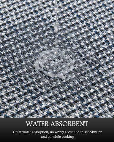 PADOOR durable absorbent rug cushions feet while guarding floors from spills.