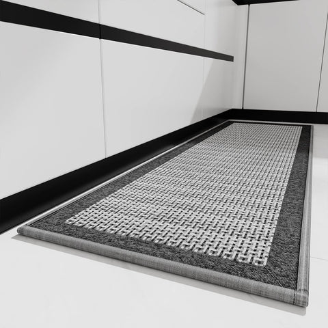 PADOOR kitchen mat with non-slip backing keeps floors safe and cushioned.