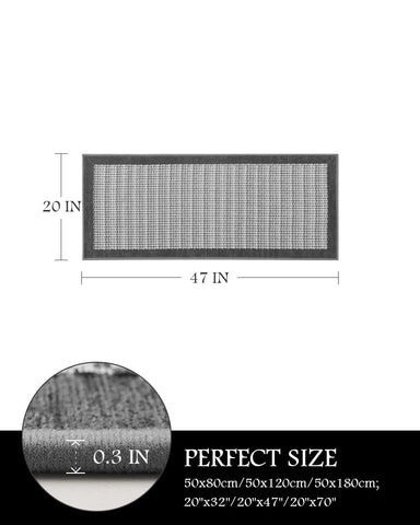 PADOOR kitchen runner absorbs spills while you prep and cook.