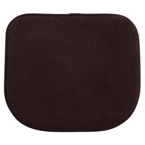PAGGED brown foam seat cushion 17x15 for dining chairs offering soft all-day comfort.