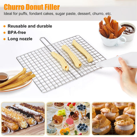 PAHTTO filled churros ideas using various fillings and shapes