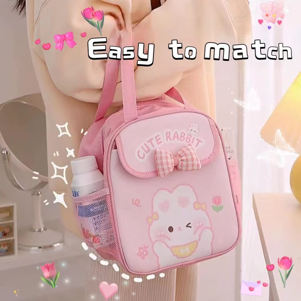 Paidideng Kawaii Bento Box microwave safe after removing lid