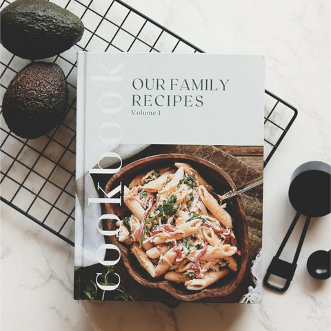 Paige McRae Recipe Book gift-ready packaging suits holidays.