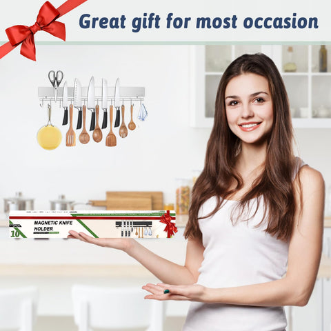 Pailexin kitchen organizer keeps knives neatly arranged.
