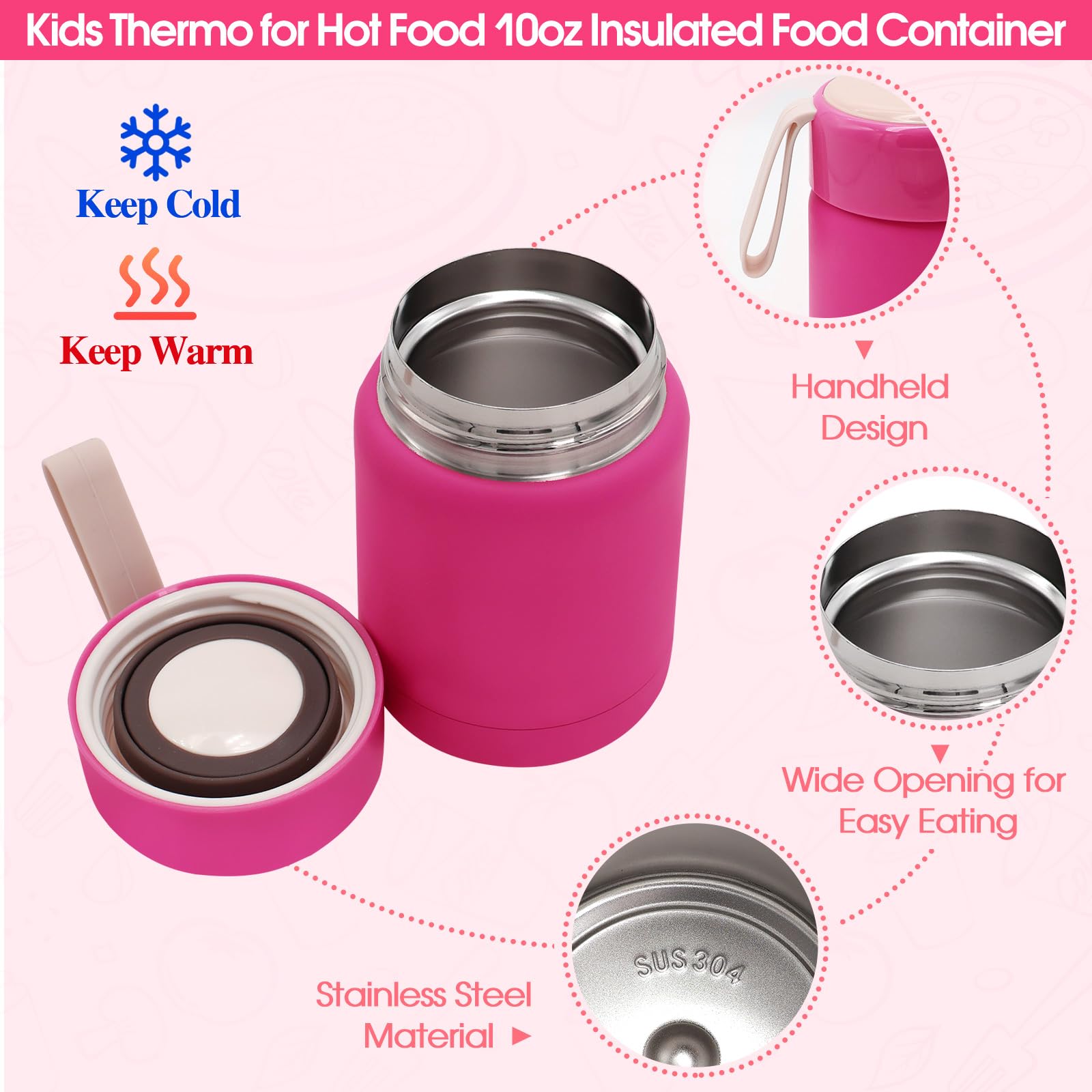 PainZieteg aluminum foil lining helps retain heat for longer lunches.