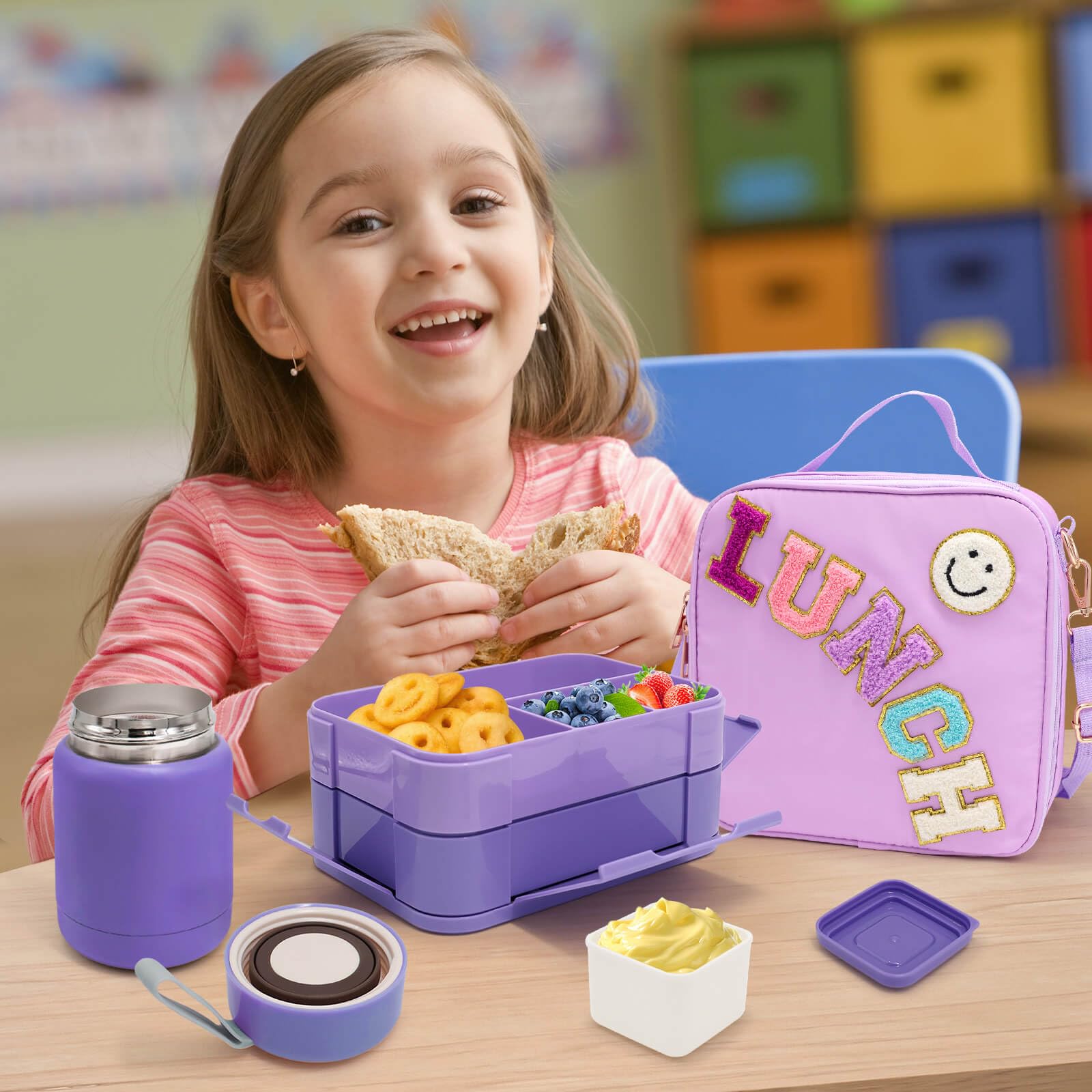 PainZieteg six-compartment bento helps portion meals and sauces neatly